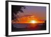 Sunset in Williamsburg, Cobham Bay-Martina Bleichner-Framed Art Print