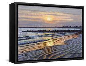 Sunset in York-Bruce Dumas-Framed Stretched Canvas