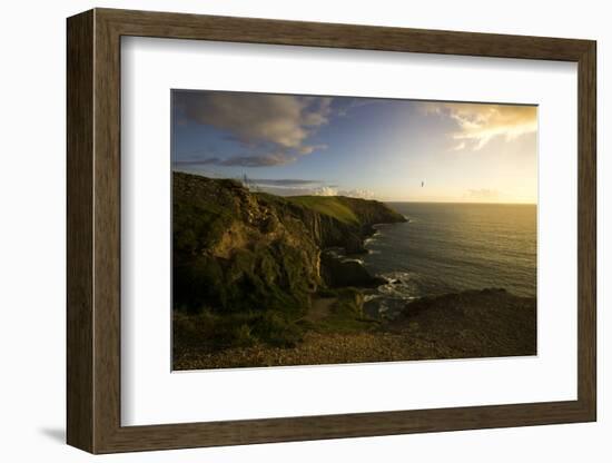 Sunset, Ireland, Kinsale, Old Head of Kinsale-Benjamin Engler-Framed Photographic Print