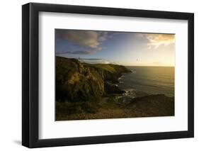 Sunset, Ireland, Kinsale, Old Head of Kinsale-Benjamin Engler-Framed Photographic Print