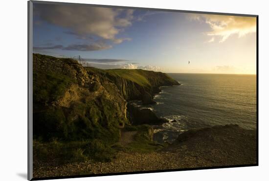 Sunset, Ireland, Kinsale, Old Head of Kinsale-Benjamin Engler-Mounted Photographic Print