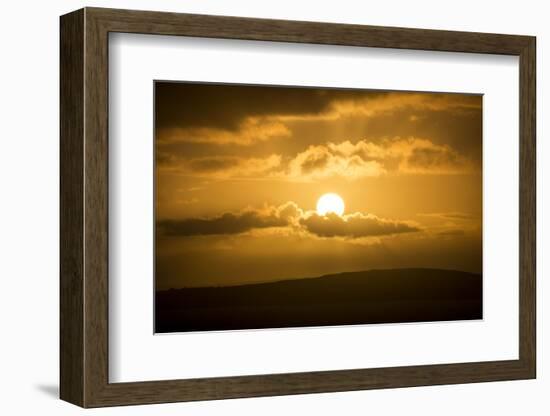 Sunset, Ireland, Kinsale, Old Head of Kinsale-Benjamin Engler-Framed Photographic Print