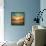 Sunset Is In The Field-nadiya_sergey-Framed Stretched Canvas displayed on a wall