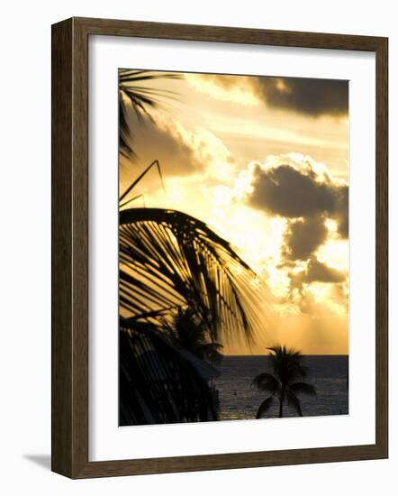 Sunset, Key West, Florida, United States of America, North America-Robert Harding-Framed Photographic Print