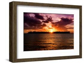 Sunset Key West - Florida-Philippe Hugonnard-Framed Photographic Print