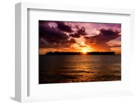 Sunset Key West - Florida-Philippe Hugonnard-Framed Photographic Print