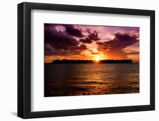 Sunset Key West - Florida-Philippe Hugonnard-Framed Premium Photographic Print