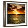 Sunset Key West - Florida-Philippe Hugonnard-Framed Photographic Print