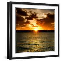 Sunset Key West - Florida-Philippe Hugonnard-Framed Photographic Print