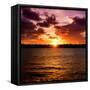 Sunset Key West - Florida-Philippe Hugonnard-Framed Stretched Canvas