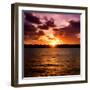 Sunset Key West - Florida-Philippe Hugonnard-Framed Photographic Print