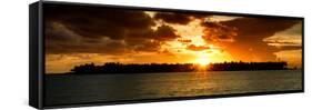 Sunset Key West - Florida-Philippe Hugonnard-Framed Stretched Canvas