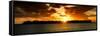 Sunset Key West - Florida-Philippe Hugonnard-Framed Stretched Canvas