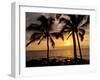 Sunset, Kihei, Maui, Hawaii, USA-Cathy & Gordon Illg-Framed Premium Photographic Print