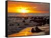 Sunset, Kihei, Maui, Hawaii, USA-Cathy & Gordon Illg-Framed Stretched Canvas