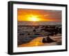 Sunset, Kihei, Maui, Hawaii, USA-Cathy & Gordon Illg-Framed Photographic Print