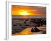 Sunset, Kihei, Maui, Hawaii, USA-Cathy & Gordon Illg-Framed Photographic Print