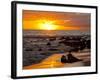 Sunset, Kihei, Maui, Hawaii, USA-Cathy & Gordon Illg-Framed Photographic Print