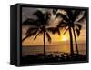 Sunset, Kihei, Maui, Hawaii, USA-Cathy & Gordon Illg-Framed Stretched Canvas