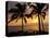 Sunset, Kihei, Maui, Hawaii, USA-Cathy & Gordon Illg-Stretched Canvas