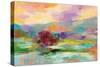 Sunset Lake Hues-Silvia Vassileva-Stretched Canvas