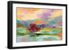 Sunset Lake Hues-Silvia Vassileva-Framed Art Print