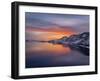 Sunset, Lake Kleifarvatn, Iceland-Panoramic Images-Framed Photographic Print