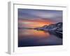 Sunset, Lake Kleifarvatn, Iceland-Panoramic Images-Framed Photographic Print