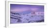 Sunset, Lake Kleifarvatn, Iceland-Panoramic Images-Framed Photographic Print