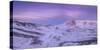 Sunset, Lake Kleifarvatn, Iceland-Panoramic Images-Stretched Canvas