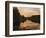 Sunset, Lake Matheson and Southern Alps, Westland, South Island, New Zealand, Pacific-Schlenker Jochen-Framed Photographic Print