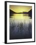 sunset, Lake Wenatchee, Wenatchee National Forest, Washington, USA-Charles Gurche-Framed Premium Photographic Print