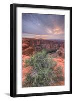 Sunset Landscape By The Colorado River, Page Arizona-Vincent James-Framed Premium Photographic Print