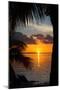 Sunset Landscape - Miami - Florida-Philippe Hugonnard-Mounted Premium Photographic Print