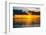 Sunset Landscape with a Yacht - Miami - Florida-Philippe Hugonnard-Framed Photographic Print