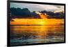 Sunset Landscape with a Yacht - Miami - Florida-Philippe Hugonnard-Framed Photographic Print