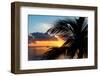 Sunset Landscape with a Yacht - Miami - Florida-Philippe Hugonnard-Framed Photographic Print