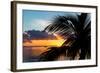 Sunset Landscape with a Yacht - Miami - Florida-Philippe Hugonnard-Framed Photographic Print