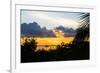 Sunset Landscape with a Yacht - Miami - Florida-Philippe Hugonnard-Framed Photographic Print