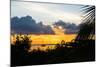 Sunset Landscape with a Yacht - Miami - Florida-Philippe Hugonnard-Mounted Photographic Print