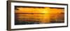 Sunset Landscape with a Yacht - Miami - Florida-Philippe Hugonnard-Framed Photographic Print
