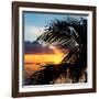 Sunset Landscape with a Yacht - Miami - Florida-Philippe Hugonnard-Framed Photographic Print