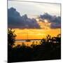 Sunset Landscape with a Yacht - Miami - Florida-Philippe Hugonnard-Mounted Photographic Print