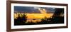 Sunset Landscape with a Yacht - Miami - Florida-Philippe Hugonnard-Framed Photographic Print