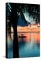 Sunset Landscape with Floating Platform - Florida-Philippe Hugonnard-Stretched Canvas