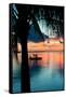 Sunset Landscape with Floating Platform - Florida-Philippe Hugonnard-Framed Stretched Canvas