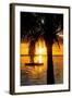 Sunset Landscape with Floating Platform - Miami - Florida-Philippe Hugonnard-Framed Photographic Print