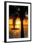 Sunset Landscape with Floating Platform - Miami - Florida-Philippe Hugonnard-Framed Photographic Print