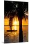 Sunset Landscape with Floating Platform - Miami - Florida-Philippe Hugonnard-Mounted Photographic Print