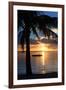 Sunset Landscape with Floating Platform - Miami - Florida-Philippe Hugonnard-Framed Photographic Print